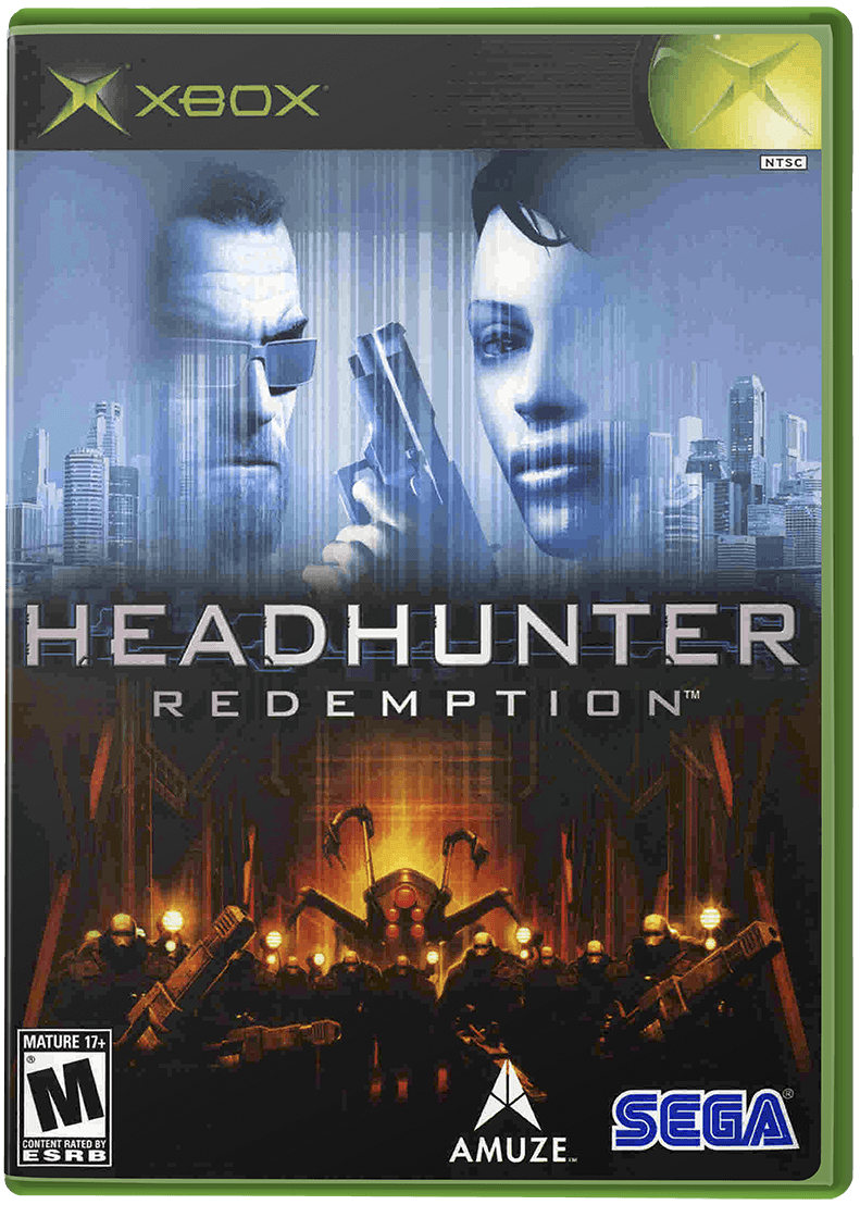 Headhunter Redemption box art for Xbox